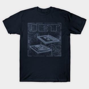 Jet Technical Drawing T-Shirt